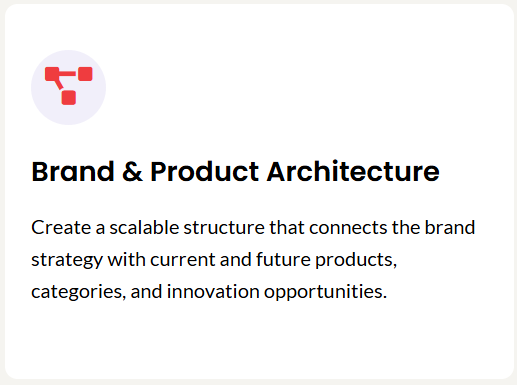Brand and Product Architech