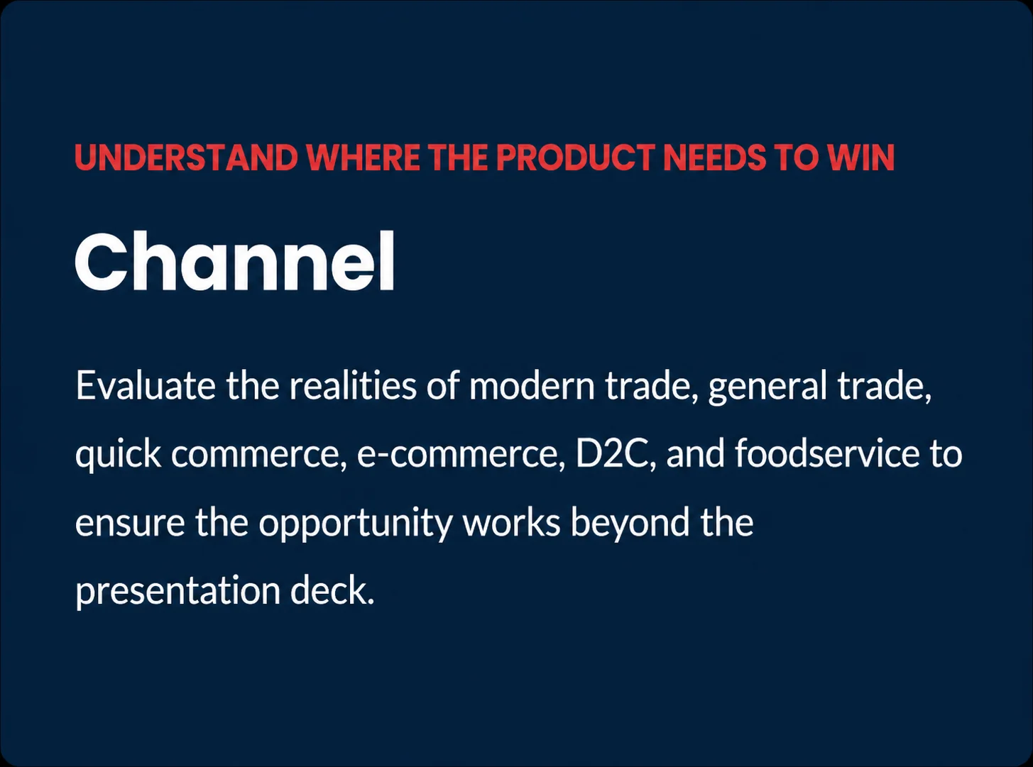 channel